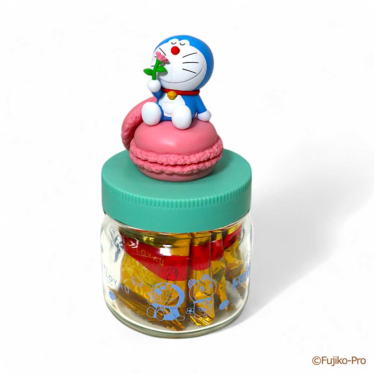 Bote de regalo Daloyyo Doraemon con figura Dulces occidentales Dulces Galletas Presente Regalo de San Valentín Lindo personaje de despedida Regalo de agradecimiento Regalo de pedido por correo Recuerdo