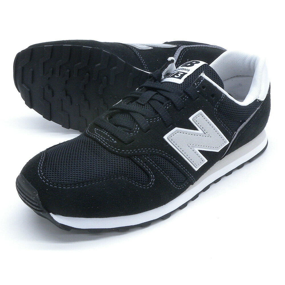 newbalance ML373 KB2 Black Shoe Width: D Unisex Unisex Low Cut Sneakers Jogging Walking Free Shipping On Sale