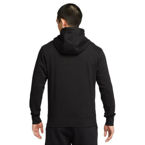 Sudadera con capucha Nike Sweat Club French Terry con cremallera completa para hombre BV2649-010FA19