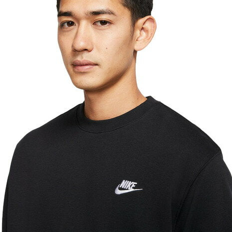 [Enter live to get up to 10x points] Nike (Men's) Sweatshirt Club French Terry Crew Sweatshirt Sweatshirt BV2667-010FA19