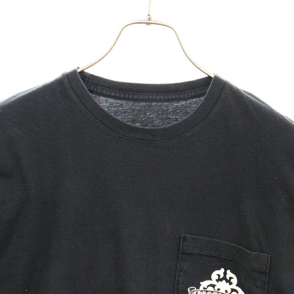 CHROME HEARTS Size: L CH L S 1 Dagger print long sleeve T-shirt cut and sew long T-shirt black L [Used] [Condition B] [Color Black] [One Style Shinjuku Store]