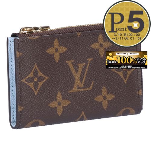 [5x points limited to 26 hours on the 10th] Louis Vuitton Coin Case Card Case Portocle Noah Monogram M83612