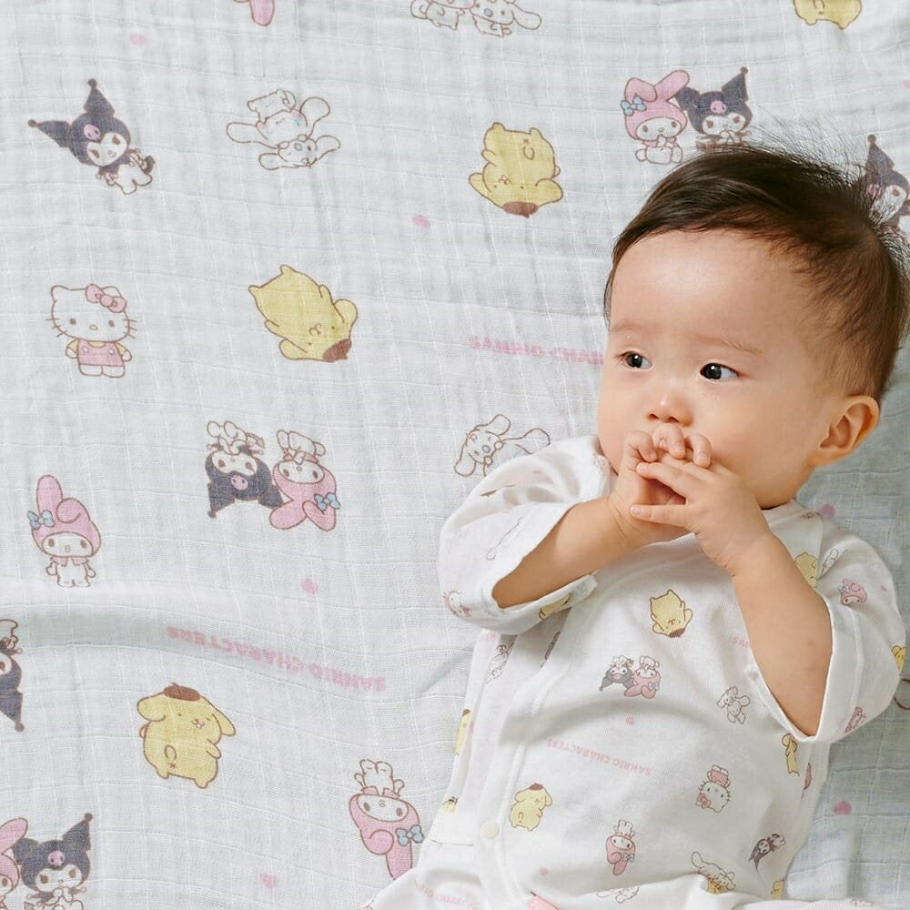 Muselina Azuma de SANRIO Personajes de Swaddle Baby the R Us Limited