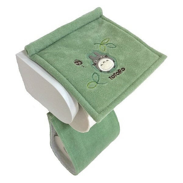 [Coupon up to 550 yen off!] In stock!! [Free shipping by mail] Popular Totoro Toilet Series "Mori no Kaze" Paper Holder Cover Green Senko My Neighbor Totoro Totoro Totoro Totoro Toilet Mat �