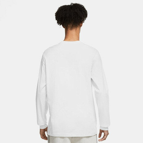 [Up to 10x points by entering live] Nike (Men's) Long Sleeve Sportswear Long Sleeve T-shirt AR5194-100 White Long T-shirt White