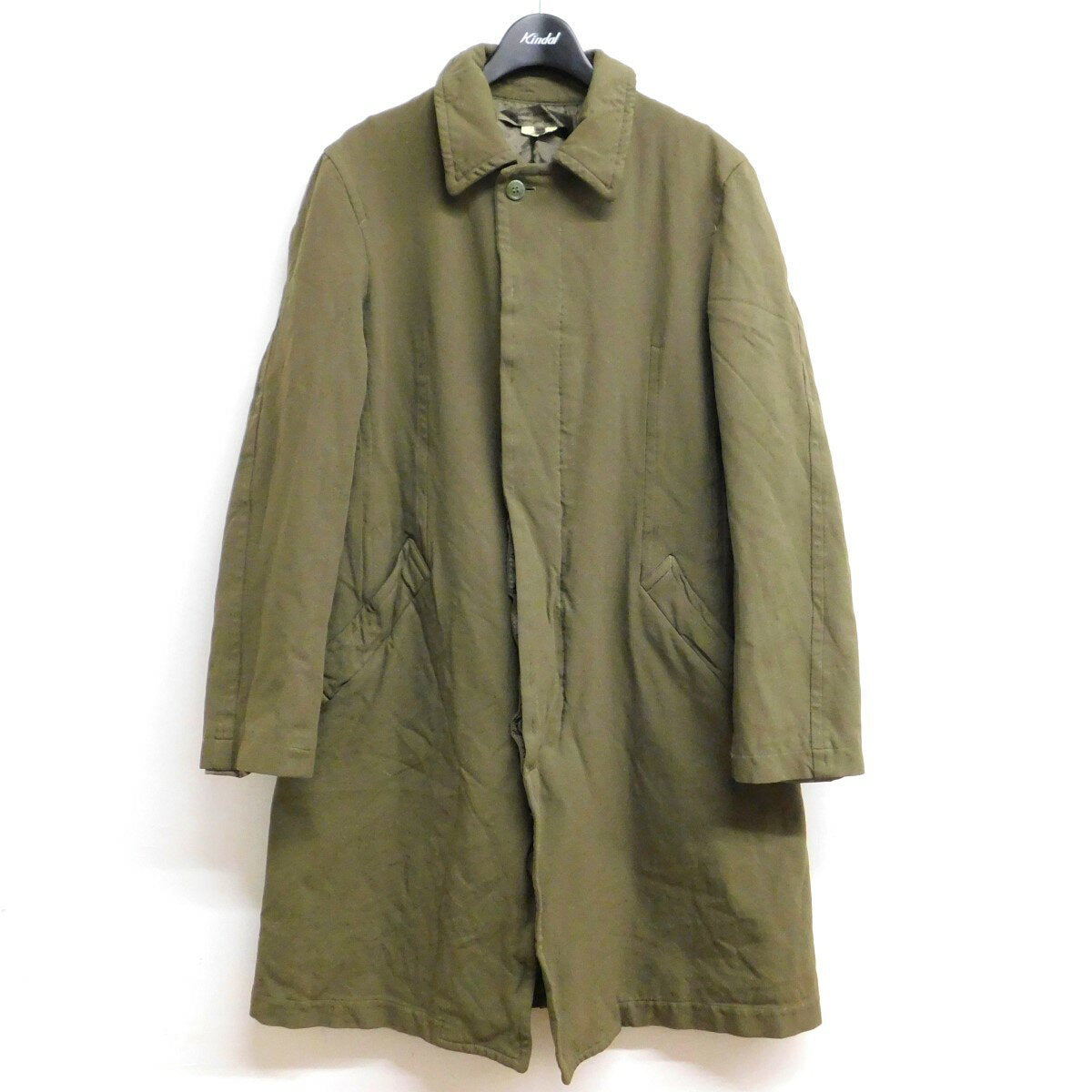 [Used] COMME des GARCONS COMME des GARCONS Poly shrinkable trench coat Olive Size: M [010823] (Comme des Garcons)