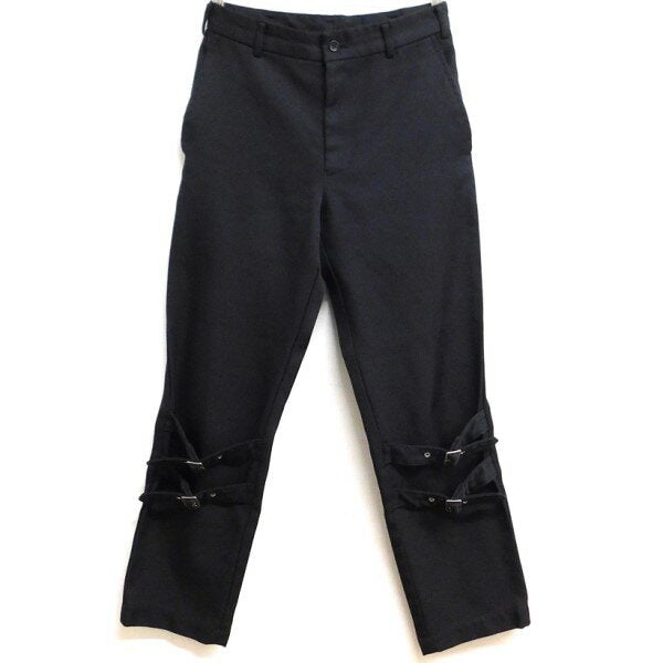 [Used] BLACK COMME des GARCONS 2019AW Vantage Pants 1D-P012 Black Size: S [010124] (Black Comme des Garcons)