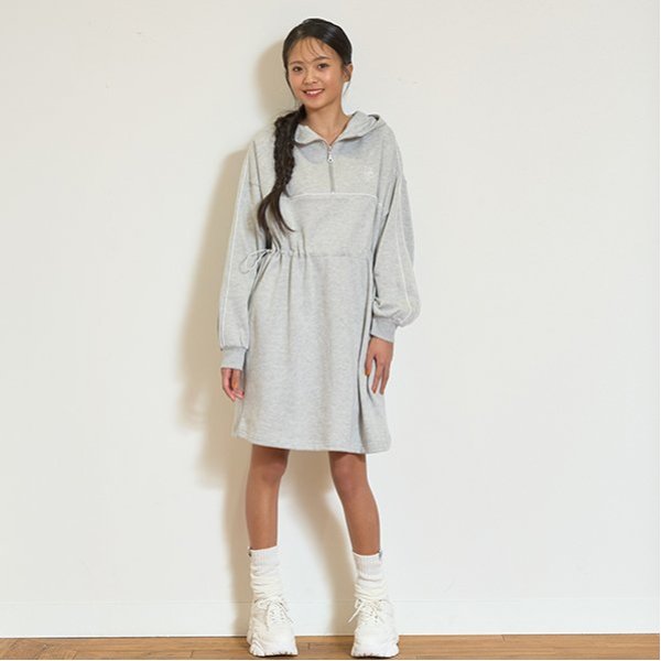 Lovetoxic (LTXC) Drawcord Parka Dress