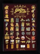 [Used] Badge Pins (Character) Gathering Character Pins Set (Framed Edition) "JoJo's Bizarre Adventure Part 2: Battle Trends" Jump Shop Limited