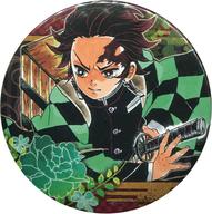 [Used] Badge Pins (Character) Kamado Tanjiro (Front) "Demon Slayer Collection Can Badge 2nd Edition" Jump Shop Goods