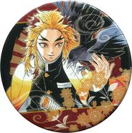 [Usado] Pines de insignia (personaje) Rengoku Kyojuro (Cuervo) "Demon Slayer: Kimetsu no Yaiba Collection Can Badge 1st Edition" Jump Shop Goods