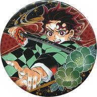 [Usado] Pines de insignia (personaje) Kamado Tanjiro "Demon Slayer: Kimetsu no Yaiba Jump Shop Fair Collection Can Badge Part 3"