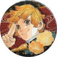 [Usado] Pines de insignia (personaje) Agatsuma Zenitsu "Demon Slayer: Kimetsu no Yaiba Jump Shop Fair Collection Can Badge 3rd Edition"