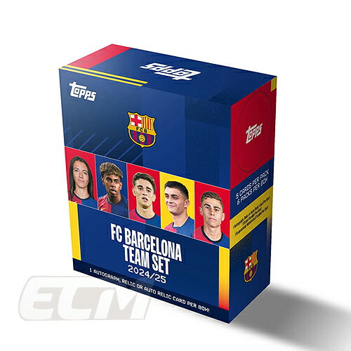 [TOP03] [Not available in Japan] Topps FC Barcelona 24-25 Team Card Set [Trading Cards/Soccer/FC Barcelona/Spanish League/Pedri/Yamaru/Gabi]