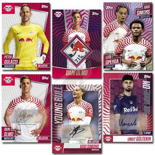 [TOP03] [Not available in Japan] Topps 100% RB Leipzig 23-24 Team Card Set [Trading Cards/Soccer/Bundesliga/Olmo/Xavi Simmons]