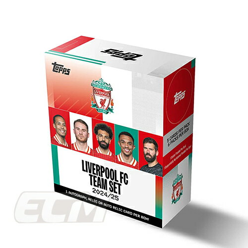 [Pre-order TOP 03] [Not available in Japan] Topps Liverpool FC 24-25 Team Card Set [Trading Cards/Soccer/Liverpool/Premier League/Endo Wataru/Salah]