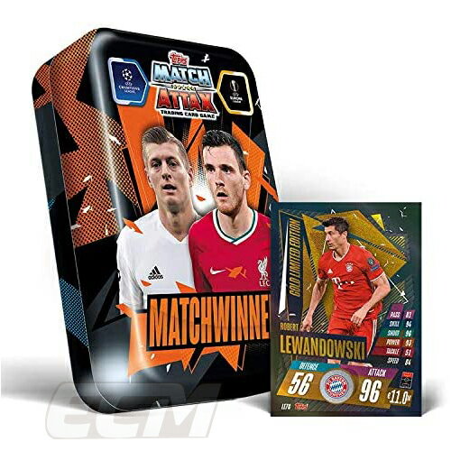 Limited Can TOP02 [Not available in Japan] TOPPS Match Attax 20-21 Champions League Limited Can "MATCH WINNERS" [Soccer/Trading Card/Champions League/Trading Card]