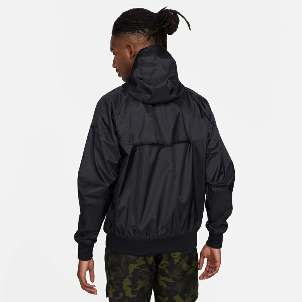 Up to 10% OFF coupon [Rakuten Super SALE limited] Nike Men's Wind Jacket NSW HE WR Woven Hoodie Jacket DA0002 010 Hoodie Outer Sportswear: Black NIKE fw_outer