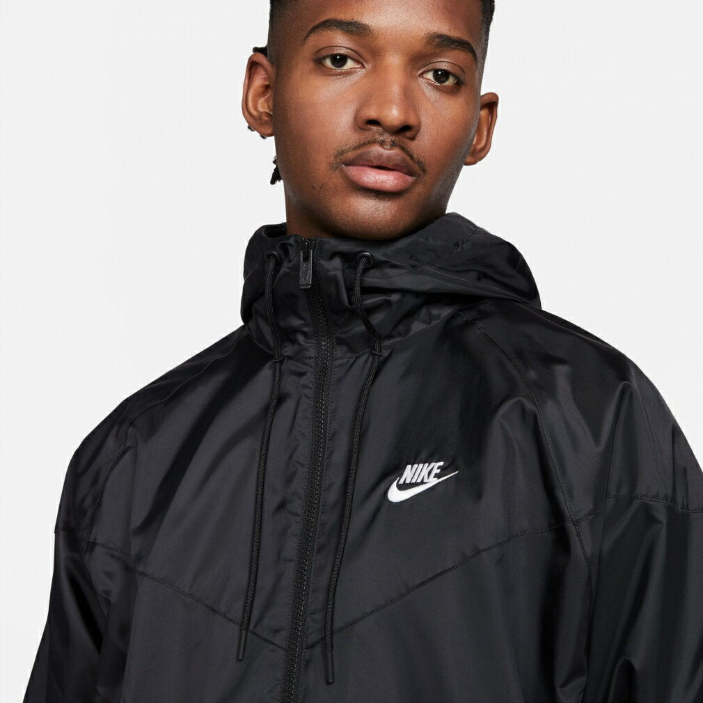 Up to 10% OFF coupon [Rakuten Super SALE limited] Nike Men's Wind Jacket NSW HE WR Woven Hoodie Jacket DA0002 010 Hoodie Outer Sportswear: Black NIKE fw_outer