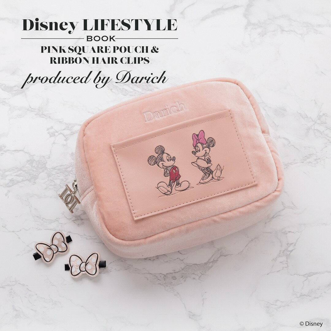 Disney LIFESTYLE BOOK Pink Pouch & Bangs Clip by Darich [ Disney ]