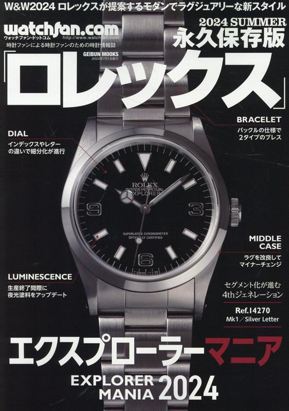 Rolex (2024 SUMMER) Permanent Edition (GEIBUN MOOKS Watchfan.com)