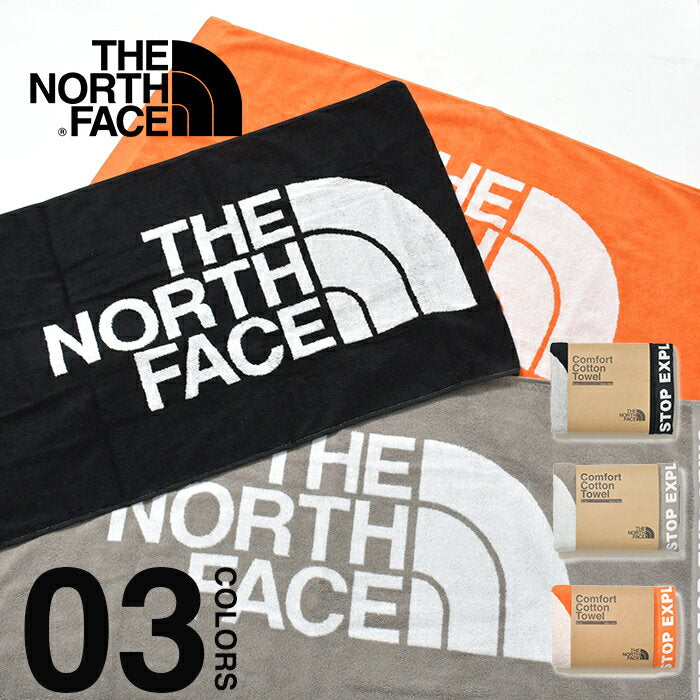 [Envío gratuito] Toalla THE NORTH FACE fabricada en Japón, toalla de algodón Imabari Comfort L, toalla de algodón, toalla deportiva, toalla de baño, para acampar al aire libre, viajes, festivales, 1 algodón