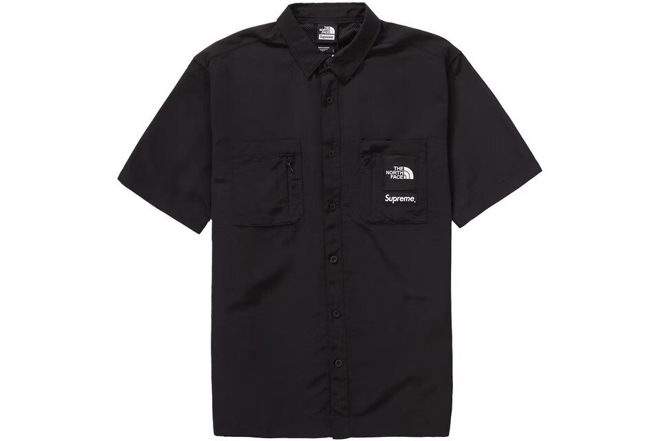 22SS Supreme / The North Face Trekking S/S Shirt Supreme The North Face Trekking SSS Shirt Short Sleeve Short Sleeve S M L XL Black Stone Dark Green Flowers [Used] New and Used