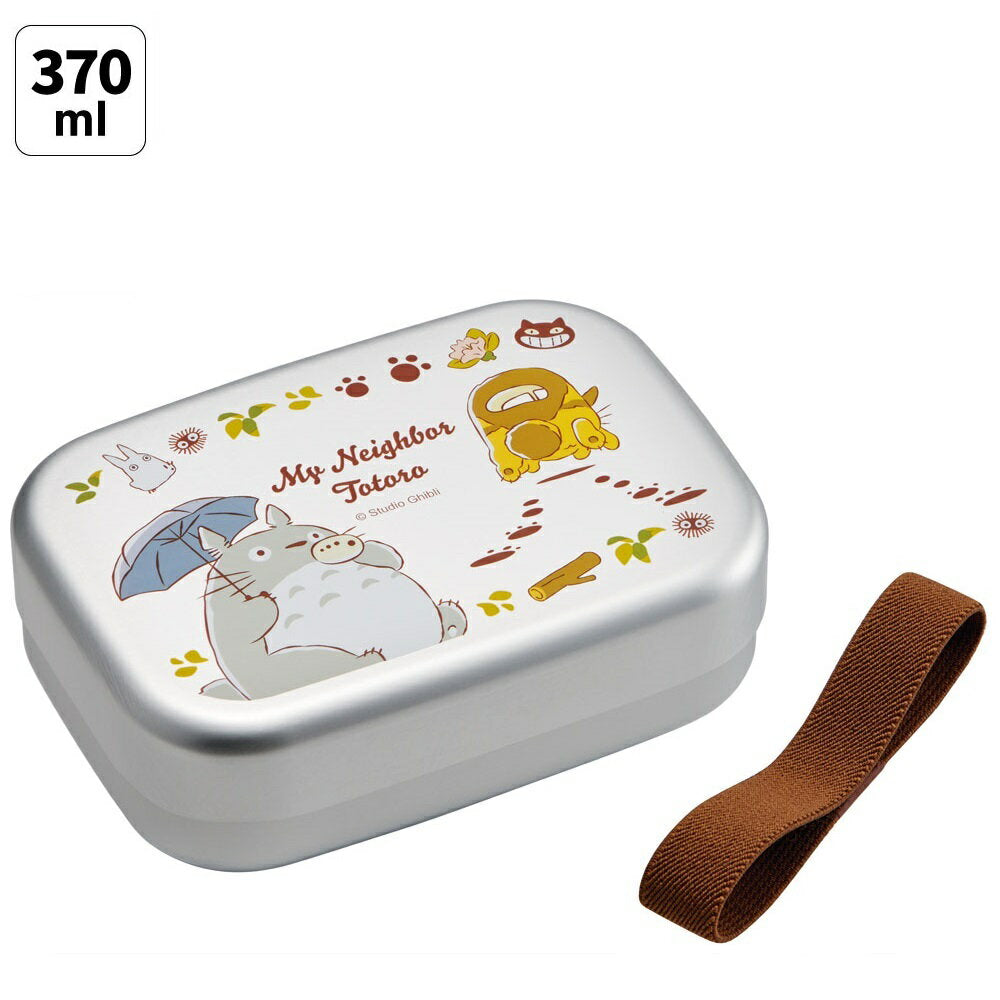 [12th to 30th, 10x points] Aluminum lunch box with core, children, 370ml, with lunch belt, heat-retaining cabinet compatible skater ALB5NV Skater Neighbor Totoro Nekobas totoro Studio Ghibli Women [Aluminum lunch box, kids