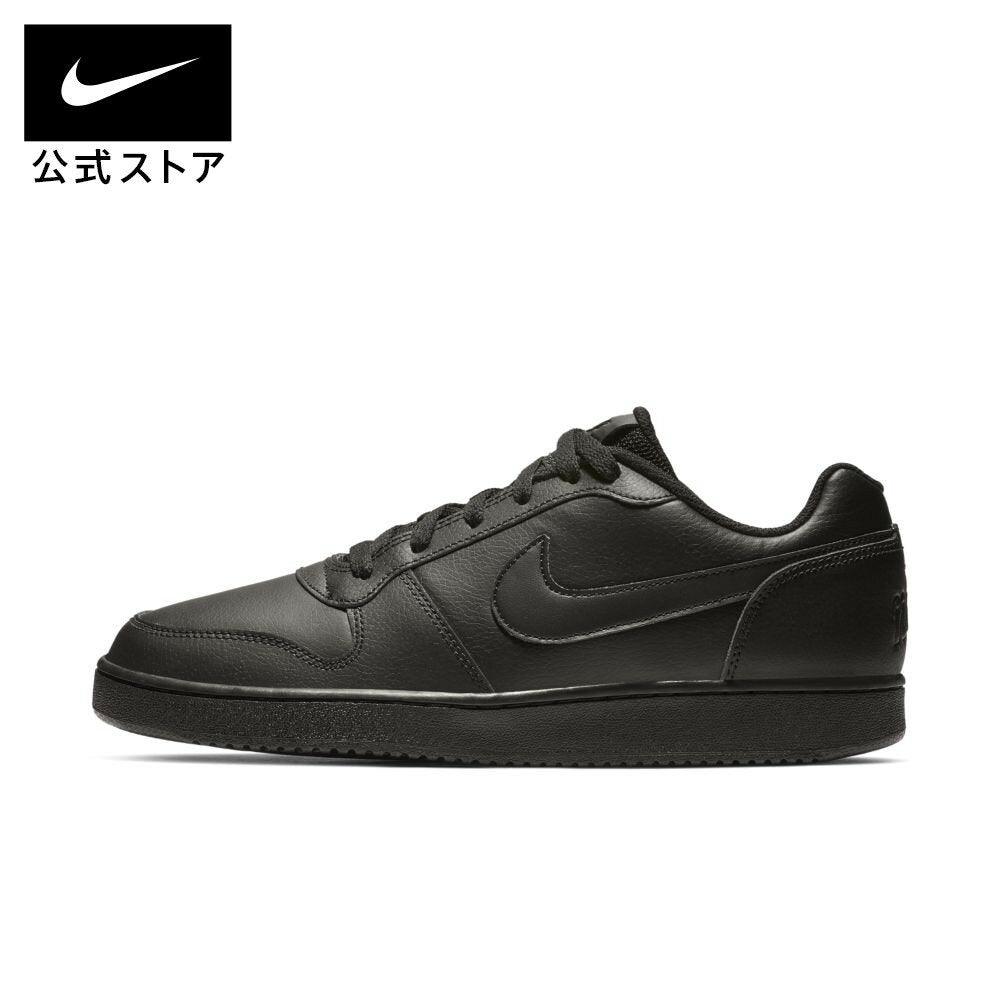 [Rakuten Super SALE Up to 50% OFF] Nike Evanon LOW NIKE Shoes Lifestyle Sneakers Sportswear Men's Sports Casual Low Cut Black All Black Shoes Aq1775-003 Outdoor Commuting �