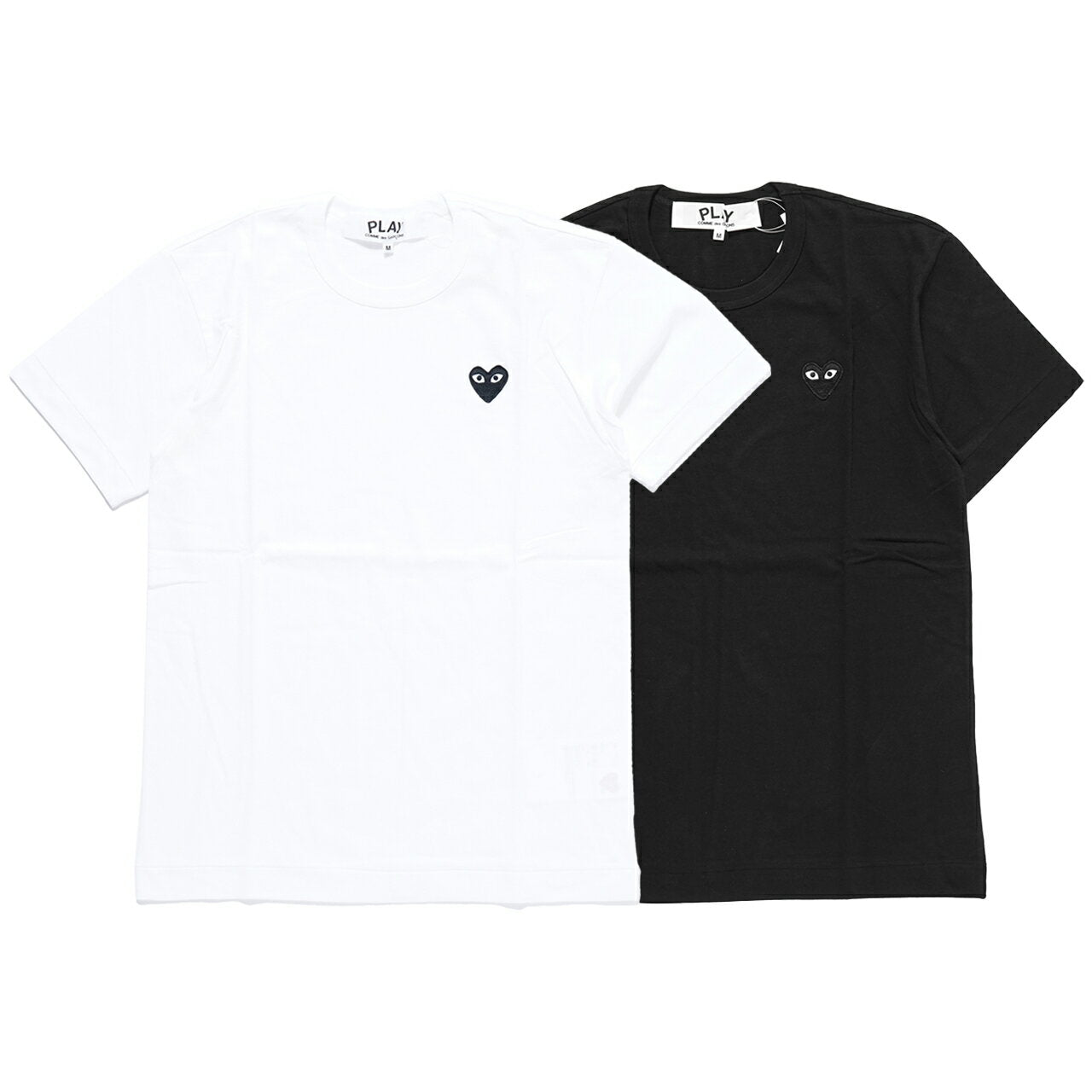 COMME des GARCONS PLAY AZ-T064 BLACK HEART T-shirt Men's Brand One Point