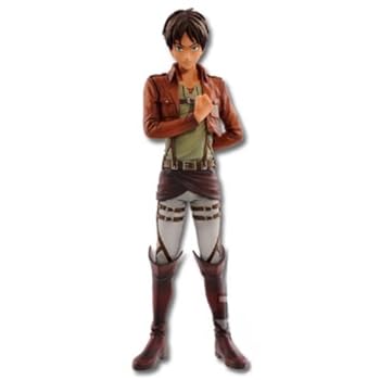 [Usado] Figura de Eren Jaeger de la Operación de recuperación de lotería de Attack on Titan de Banpresto, premio B, artículo único, Ichiban Kuji