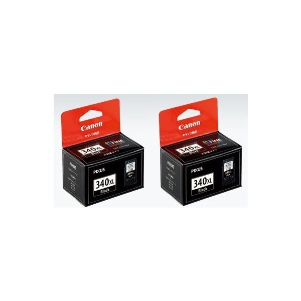 BC-340XL CANON Ink Cartridge Genuine Product Set of 2 5211B001