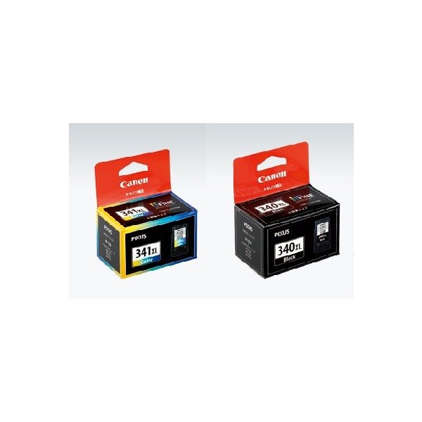 [Shipped 365 days from Rakuten warehouse] BC-340XL BC-341XL CANON Ink cartridge Genuine product Set of 2 BC340XL BC341XL