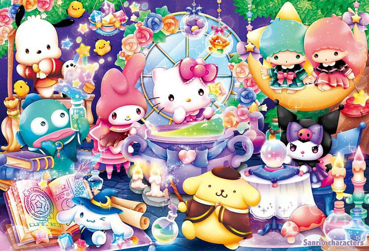 Jigsaw Puzzle 1000 Piece Sanrio Characters Magic Research Institute (Sanrio) BEV-1000-048 Beverly Puzzle Puzzle Gift Birthday Present Birthday Present