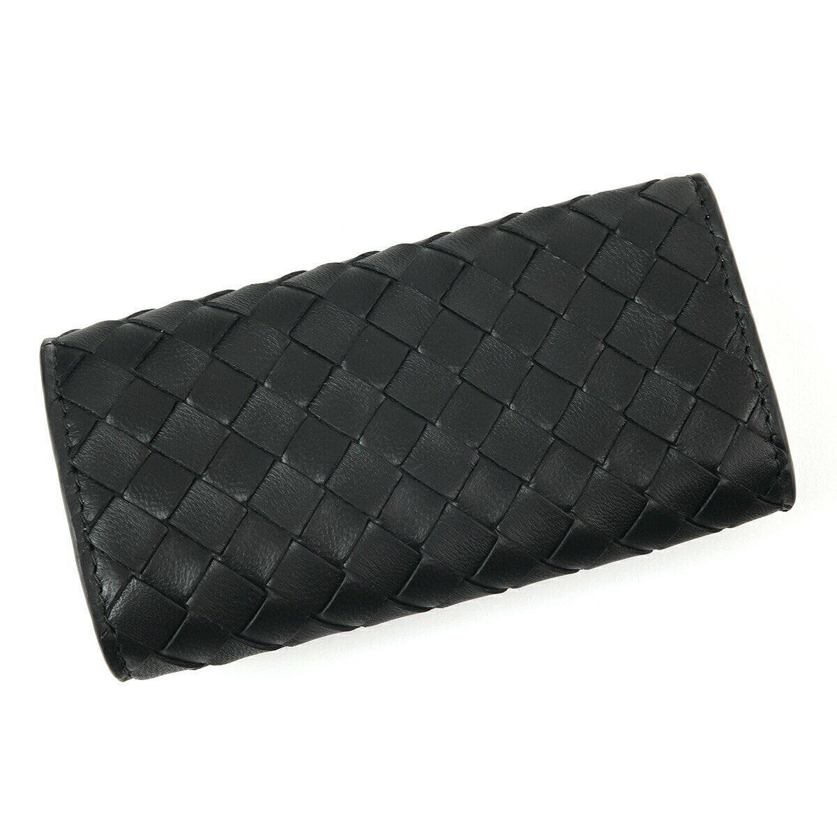 [Grabado de nombre] Estuche para llaves Bottega Veneta Bottega bottega veneta negro 284137 V0016 8806 Bottega Veneta Llavero de 6 filas Cuero genuino Cuero Bottega Veneta genuino nuevo 2024 regalo pedido por correo regalo