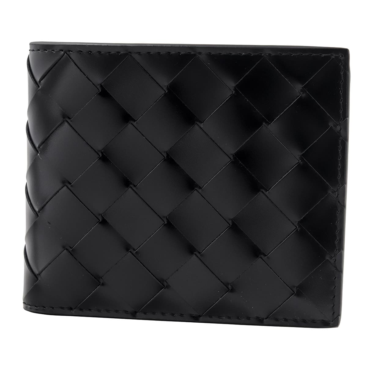 Bottega Veneta Bifold Wallet with Name Bottega Wallet Men's Bifold Brand Genuine Leather BOTTEGA VENETA Wallet Bifold Wallet Men's Black 592778 V48H2 8803 Bottega Veneta Men's Bifold Wallet Coin