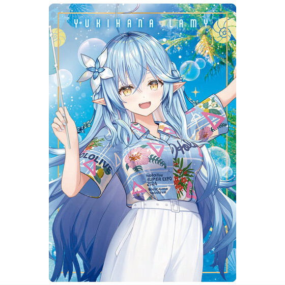 Hololive Production Wafers hololive SUPER EXPO 2024 vol.1 [9. Yukihana Rami (Member Card)] [Nekopos delivery available] [C] [Card]