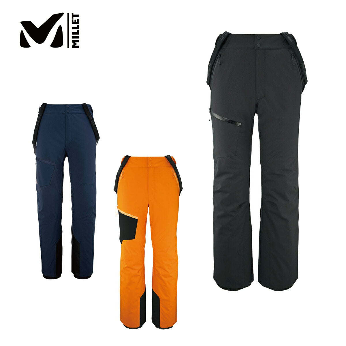 Ski wear Ski pants Pants MILLET Men's <2024> MIV9222 / TELLURIDE PANT M [MUJI]