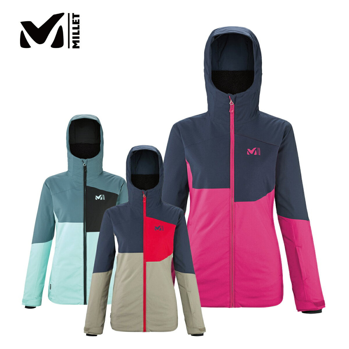 Ski wear for women, ski jacket, MILLET <2024> MIV9904 / NALLO JKT W [MUJI]