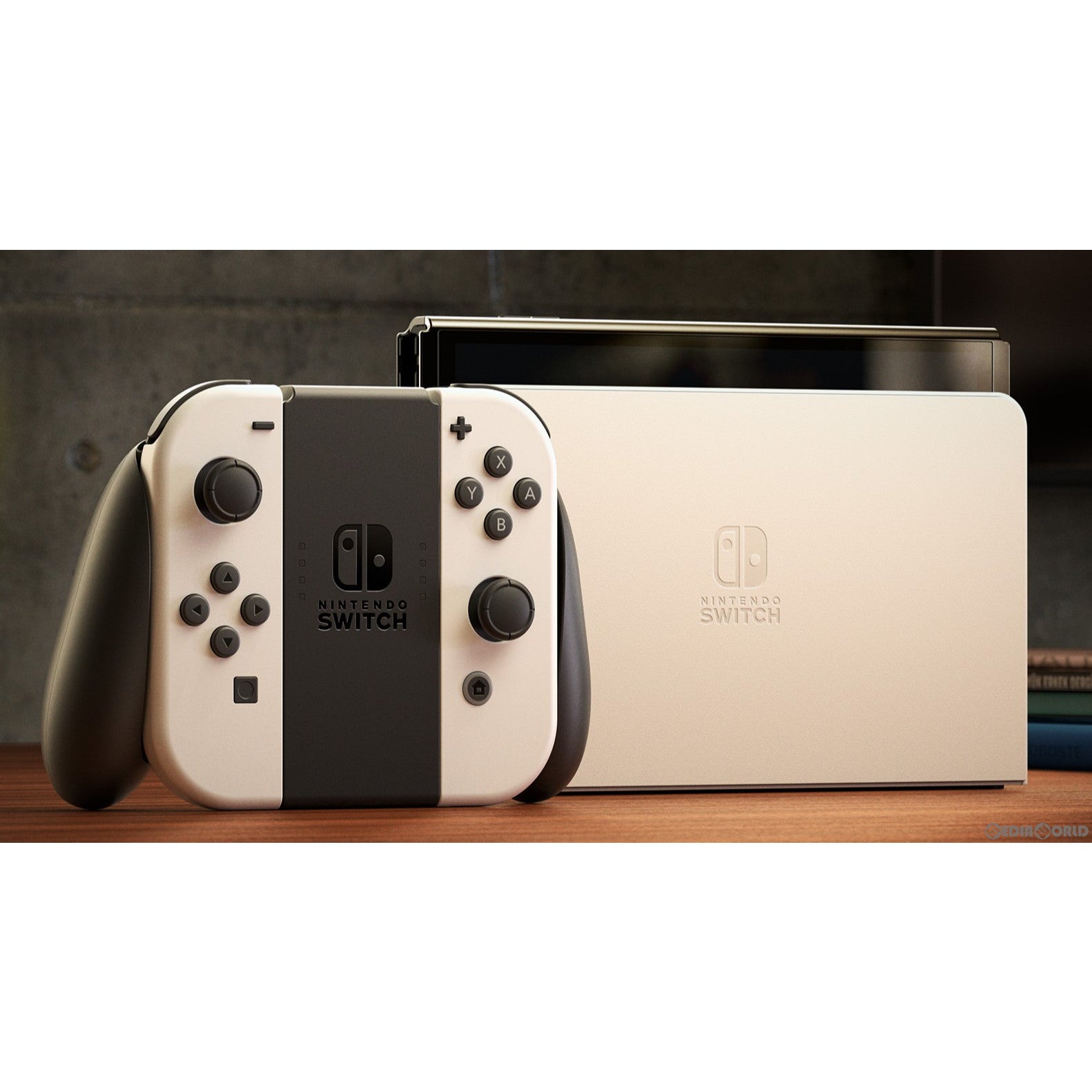 [Usado] [Switch] (Unidad principal) (Sin usar) Nintendo Switch (modelo EL orgánico) Nintendo Switch Joy-Con (L)/(R) Blanco (HEG-S-KAAAA) Nintendo (20211008)