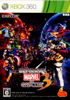 [Used] [Xbox360] ULTIMATE MARVEL VS. CAPCOM 3)(20111117)