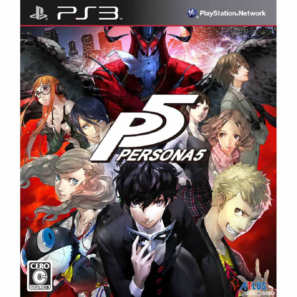 [Used] [No cover manual] [PS3] Persona 5 (P5) Regular Edition Atlas (20160915)