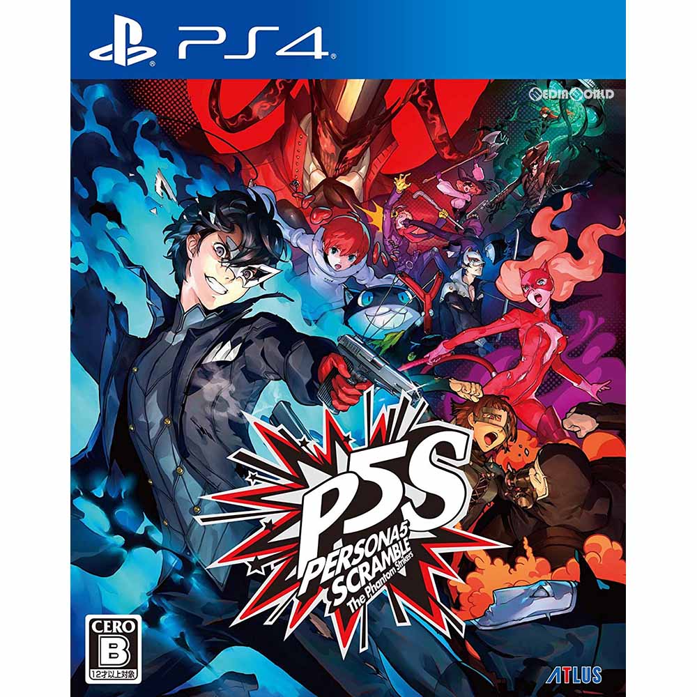 [Used] [PS4] Persona 5 Scramble The Phantom Strikers (P5S) Regular Edition Atlas (20200220)