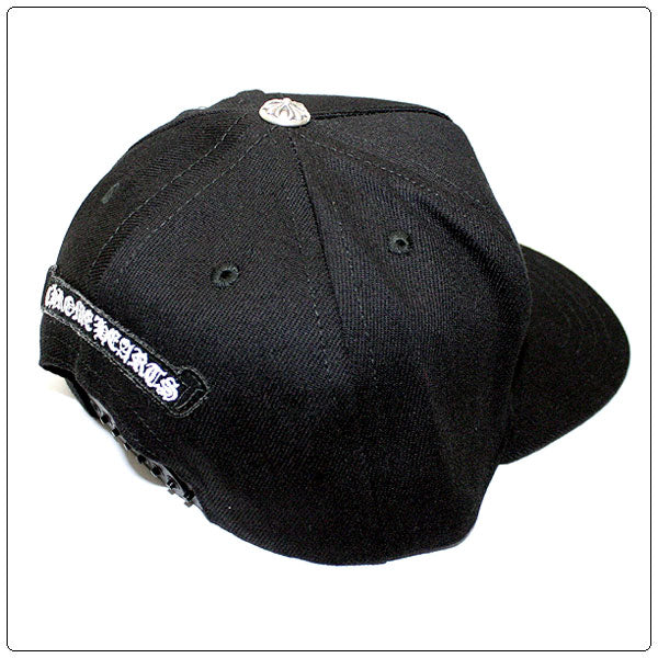 Chrome Hearts Hat, Cap Denim Baseball Cap Vertical Chrome Hearts