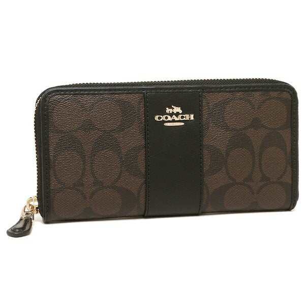 Coach Wallet Long Wallet Signature Women's Outlet COACH F54630 1000000