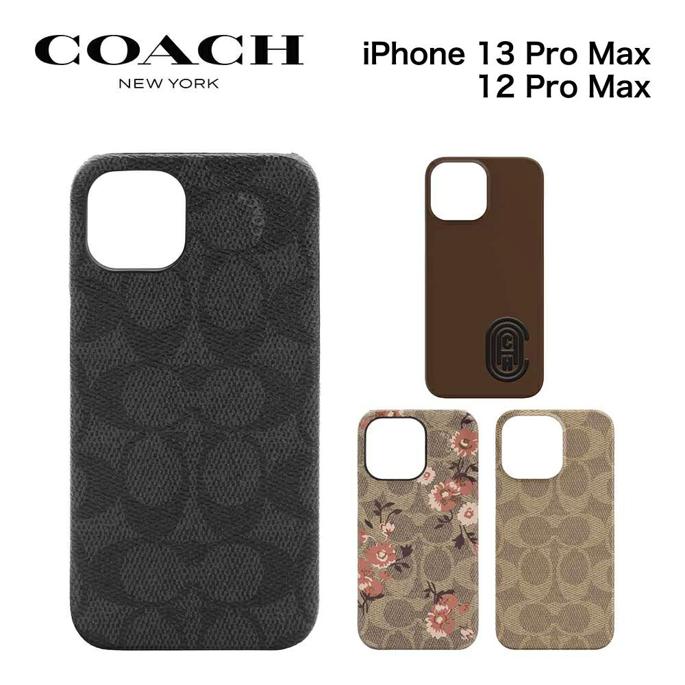 [Authorized Agent] Coach iPhone13 Pro Max iPhone12 Pro Max Smartphone Case COACH Slim Wrap Case iPhone iPhone Case iPhone Brand Smartphone Case Smartphone Slim Thin Stylish Fashionable Women Girlfriend