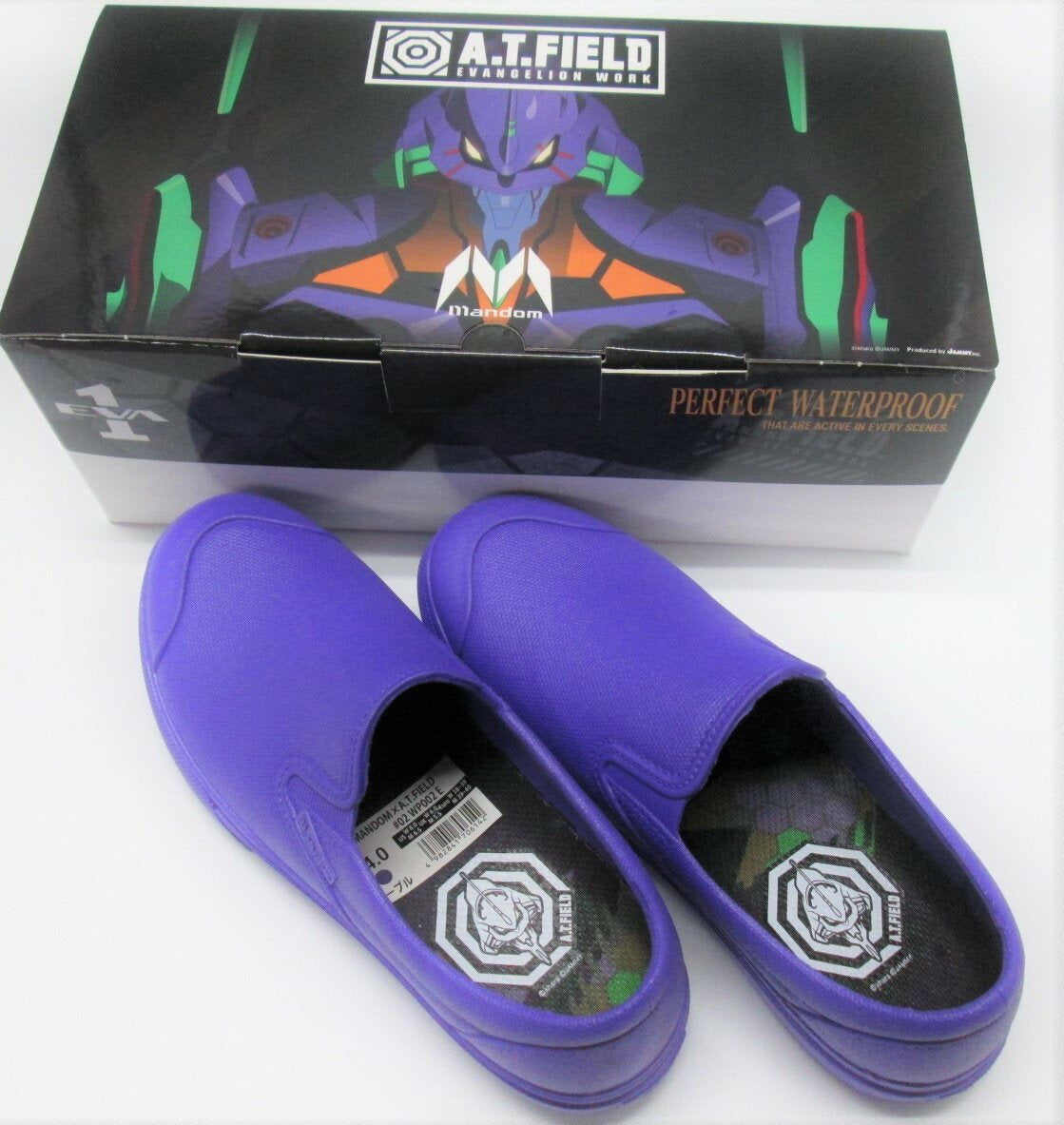 MANDOM×A.T.FIELD#02 WP002E Marugo Mandom Waterproof Shoes Mandom #56 Collaboration Limited Edition