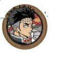 Demon Slayer: Kimetsu no Yaiba Washi Can Badge Vol.3 Himejima Gyomei Jump Shop Limited