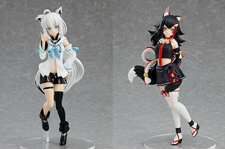 Hololive POP UP PARADE Shirokami Fubuki & Ogami Mio 2-piece set Figures Figures Hobbies Toys Character Goods Character Goods Pop-up Parade Shirokami Fubuki Ogami Mio vtuber Bar