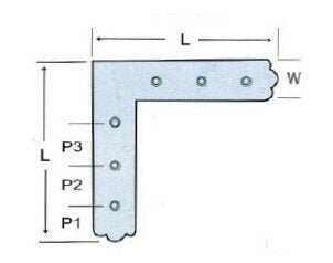 Corner fittings C-120 Corner fittings V-shaped L-shaped Unichrome plating Reinforcement fittings Seam reinforcement Corner reinforcement DIY Carpenter Building hardware Corner reinforcement